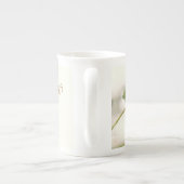 Monarch Butterfly auf falscher Sonnenblume Inspira Porzellantasse (Rückseite)