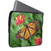 Monarch Butterfly auf Lantana Laptopschutzhülle (Vorne Rechts)