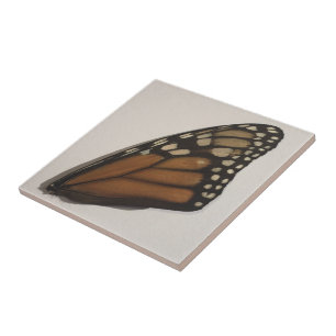 Monarch Butterfly auf Papier Fliese
