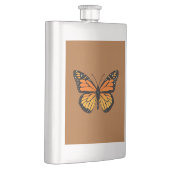 Monarch Butterfly auf Siena Flachmann (Rechts)