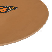 Monarch Butterfly auf Siena Schneidebrett (Ecke)