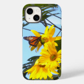 Monarch Butterfly auf Sonnenblumen Case-Mate iPhone Hülle (Rückseite)