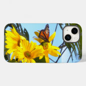 Monarch Butterfly auf Sonnenblumen Case-Mate iPhone Hülle (Rückseite (Horizontal))