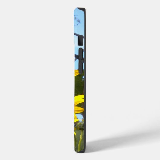 Monarch Butterfly auf Sonnenblumen Case-Mate iPhone Hülle (Rückseite / Links)