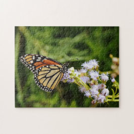 Monarch Butterfly auf Wildblumen Puzzle