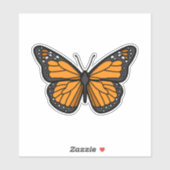 Monarch Butterfly Aufkleber (Blatt)