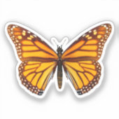 Monarch Butterfly Aufkleber (Vorderseite)