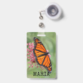 Monarch Butterfly Ausweis (Vorderseite mit Ausziehbar)