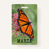 Monarch Butterfly Ausweis (Vorderseite)