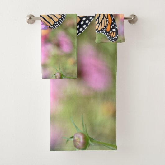 Monarch Butterfly Badhandtuch Set (Insitu)