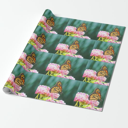 Monarch Butterfly Beauty Wrapping Geschenkpapier (Ungerollt)
