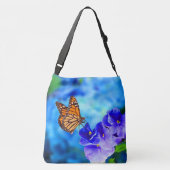 Monarch Butterfly bedrohte Tierwelt Tragetaschen Mit Langen Trägern (Rückseite)