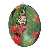 Monarch Butterfly-Bestäubung Dartscheibe (Vorderseite rechts)