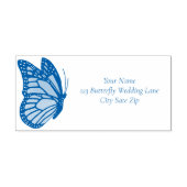 Monarch Butterfly Blue Ombre Permastempel (Design)