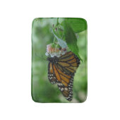 Monarch Butterfly Blumenmatte Badematte (Vorderseite Vertikal)