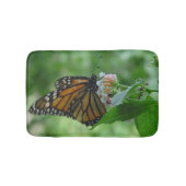Monarch Butterfly Blumenmatte Badematte (Vorderseite)
