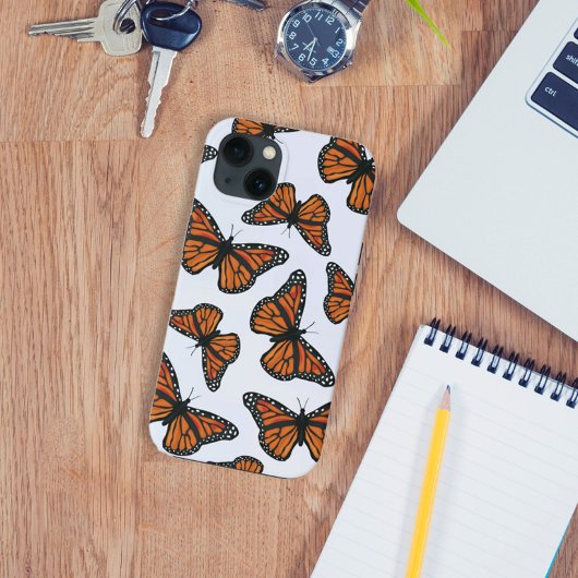 Monarch Butterfly Botanical Nature Trendy Case-Mate iPhone Hülle