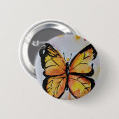 Monarch Butterfly Button (Vorne & Hinten)