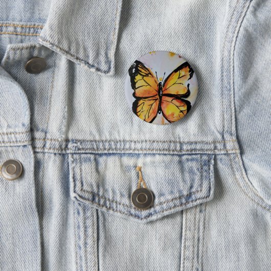 Monarch Butterfly Button (Beispiel)