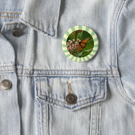 Monarch Butterfly Button (Beispiel)