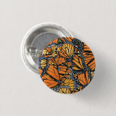 Monarch Butterfly Button (Vorne & Hinten)