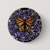 Monarch Butterfly Button (Vorderseite)