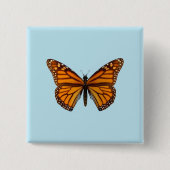 Monarch Butterfly Button (Vorderseite)