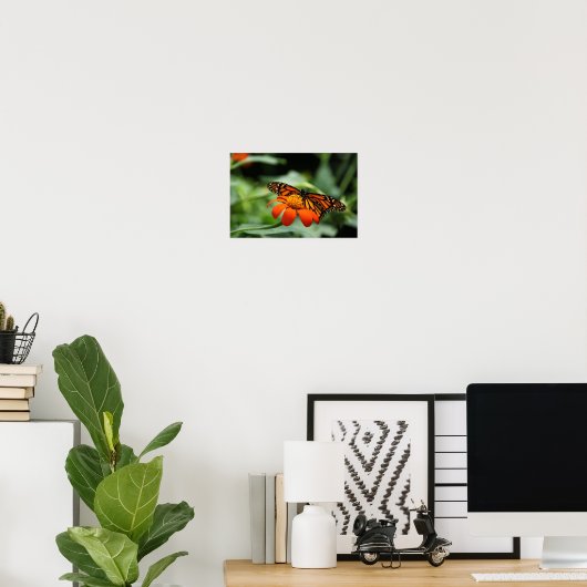 Monarch Butterfly Canvas Print Poster (Heimbüro)