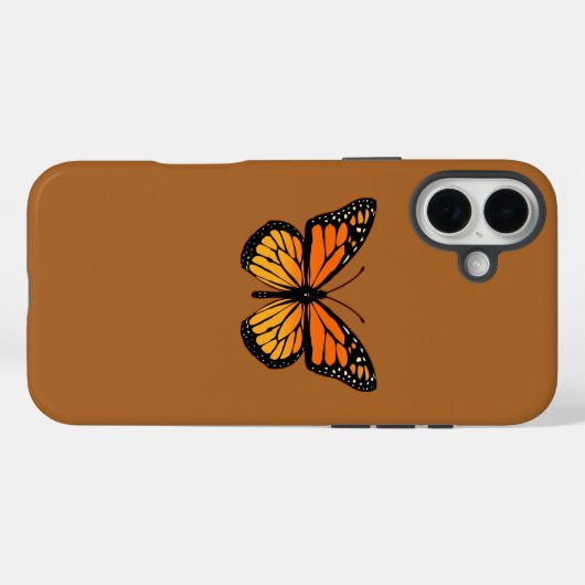 Monarch Butterfly Case-Mate iPhone Hülle (Rückseite (Horizontal))