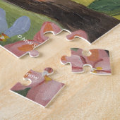 Monarch Butterfly Cat auf der Wiese Puzzle (Seite)