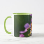 Monarch Butterfly Close Up Mug Cup Tasse (Links)
