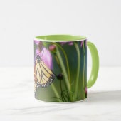 Monarch Butterfly Close Up Mug Cup Tasse (VorderseiteRechts)