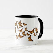 Monarch Butterfly Coffee Tea Office Gift Ceramic Tasse (VorderseiteRechts)