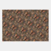 Monarch Butterfly Daisy Art Daisies Monarchs Geschenkpapier Set (Vorderseite 2)