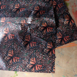 Monarch Butterfly Daisy Art Daisies Monarchs Seidenpapier