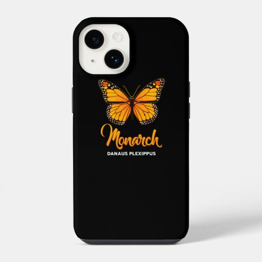 Monarch Butterfly Danaus Plexippus iPhone Hülle (Rückseite)