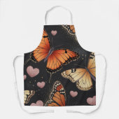 Monarch Butterfly Design All-Over-Print-Schürze Schürze (Vorderseite)