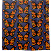 Monarch Butterfly Design - Duschvorhang (Vorderseite)