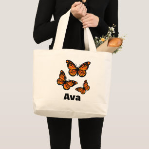 Monarch Butterfly Design - Jumbo-Tasche Jumbo Stoffbeutel