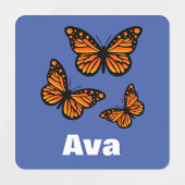 Monarch Butterfly Design - Kleiner Platz Kleidung Etiketten (Design 1)