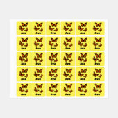 Monarch Butterfly Design - Kleiner Platz Kleidung Etiketten (Blatt)