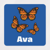 Monarch Butterfly Design - Kleiner Platz Kleidung Etiketten (Design 1)