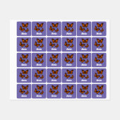 Monarch Butterfly Design - Kleiner Platz Kleidung  Etiketten (Blatt)