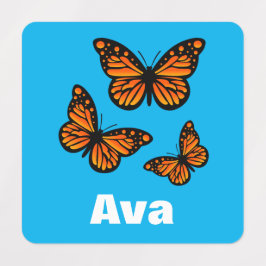 Monarch Butterfly Design - Kleiner Platz Kleidung  Etiketten