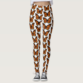 Monarch Butterfly Design - Leggings