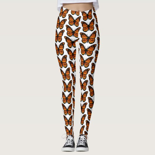 Monarch Butterfly Design - Leggings (Vorderseite)