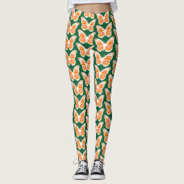 Monarch Butterfly Design - Leggings