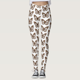 Monarch Butterfly Design - Leggings