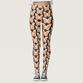 Monarch Butterfly Design - Leggings