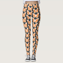 Monarch Butterfly Design - Leggings